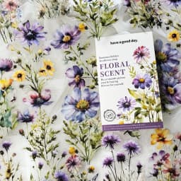 20 sheets Aesthetic Colorful Flower Sticker Pack Fresh Plant Hand School Account DIY Material Decorative Stationery Stickers