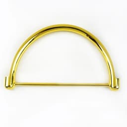 1-5Pcs Metal Bag Handle Replacement for Women DIY Shoulder Bags Making Handbag Frame Parts D Rings Buckles HandBag Accessories