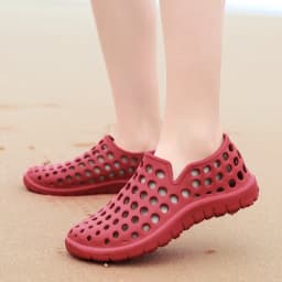 Large Size Unisex Summer Outdoor Sandals Beach Aqua Shoes Couple Casual Slippers Weman Garden Shoes Men Wading Shoes 36-45#