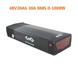 48V 30AH 21700 Rear Rack 52V 30AH Ebike Battery 48V 20Ah Electric Bycicle Batteria Pack for 2000W 1500W 1000W 750W 500W 350W