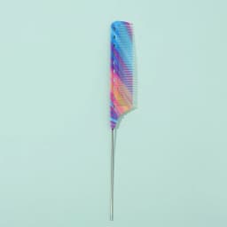 1pc/3pcs/8pcs 8 Unique Colorful Anti-Static Rat Tail Combs - Durable & Stylish, Leopard/Neon/Floral & More Patterns Available