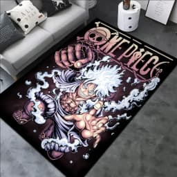 Anime Rug Popular Style Luffy Gear 5 One Nika Form Piece Ace Customize Cartoon Rug Handmade Carpet Area Rug for Home Decor