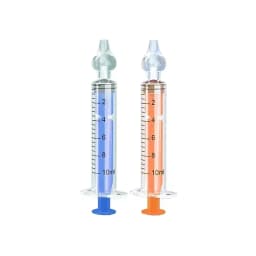 10ML Baby Nasal Syringe Set with 5 Silicone Heads Baby Nasal Aspirator Qucik Syringe Nose Cleaner Rinsing Tools for Infant Kids