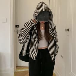 2000s American Vintage Polka Dot Sweatshirts New Spring Fashion Letter Print Hooded Women Y2k Sweet Loose Casual Jacket 2026 New