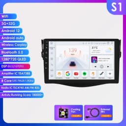 9"7862 Android Auto Car radio GPS Stereo for Toyota RAV4 Rav 4 2006-2012 multimedia player 4G 8Core Autoradio Carplay HeadUnit