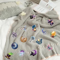 50PCS Magic Planet Stickers Magic Elements Exquisite Handheld Materials Phone Cases Laptops Suitcases Transparent Waterproof