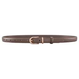 Ladies' Alloy Belt Buckle Two-Layer Cowhide Belt for Versatile, High-End, and Simple Business Casual Wear with Jeans