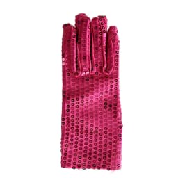 New double-sided gloves, monochrome sequined gloves, stage performance, fashion trend gloves A72