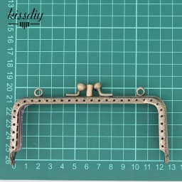 10pcs Double layer DIY Metal Frame Purse for Clutch Coins Bag Handle Kiss Clasp Lock Accessories For Bag 8.5/10.5/12.5/15/18