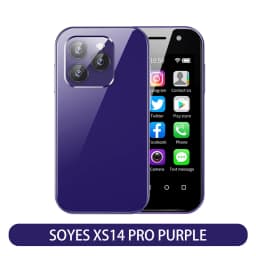 SOYES XS14 Pro 4G Mini Smartphone Android 9.0 3GB+64GB 2600mAh Face Recoginition 3.0 Inch Small Cell Phone WhatsApp Google Phone