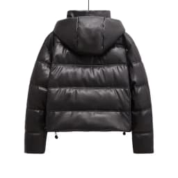 Warmth Thickened Leather Jacket Women's Autumn Winter New Arrival Long Sleeve Windproof Coat Outerwear Comfortable Cotton Clo...