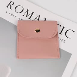 1pc Portable PU Leather Jewelry Storage Bag, Bag for Necklaces Bracelets Rings Earrings, Compact Jewelry Organizer Pouch