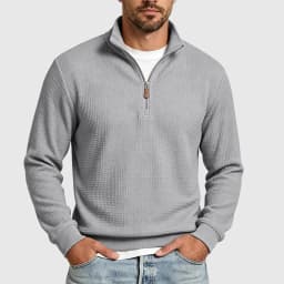 Men's Retro Crew Neck Loose Pullover Sweatshirt Casual Loose Classic Comfortable Top. Mens Sweatshirt with Pocket