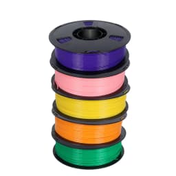 22LBS PETG Filament 3D Printer Filament 10 5 Rolls 1KG 1.75mm Bundle Multicolor Accuracy +/- 0.02mm 10kg 5kg PETG, Plastic Spool