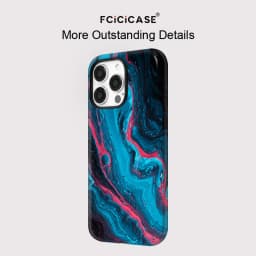 Fcicicase For Magsafe Phone Case for iPhone Air 17 16 15 14 13 12 11 Pro Max Magnetic Wireless Charge Painting Pattern Cover