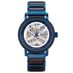 Automatic Mechanical Watch BOBO BIRD New Top Business Men Wooden Wristwatch Unique Custom Engraved Watches Christmas Gift Box