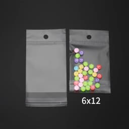 100pcs Multiple Size Clear Self-adhesive Cello Cellophane Bag Self Sealing Plastic Bags for Candy Packing Resealable Bag Jewelry