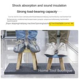 Drum Soundproofing Pad, Speaker Shock-Absorbing Pad, Piano Treadmill Soundproofing Pad, Shock-Absorbing Board High Density