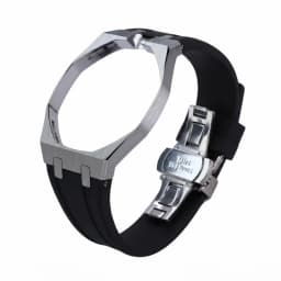 Stainless Steel Watch Case And Strap Mod Kit For Swatch X AP Royal Pop Pocket Changer To Wristwatch Personalized Accessories