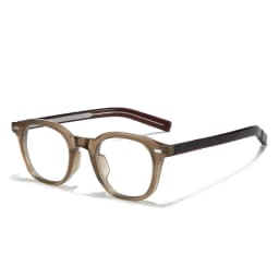 High Quality Spectacles Frame Unisex Ultralight TR90 Ellipse Rivet Glasses Frame High Definition Anti Blue Light Optical Eyewear