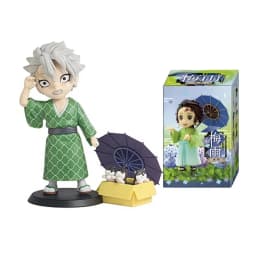  12cm New Demon Slayer Plum Rain Series 13pcs/set Blind Box Figure surprise Box Tanjiro Kamado Nezuko Action Model Toys Gifts