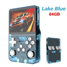 R36S Retro Handheld Game Console Linux System 3.5 Inch IPS Screen Portable Pocket Video Player 64GB 128GB Games Kid Boy Gifts
