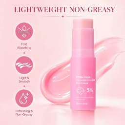PDRN Infused Pink Collagen Multi Balm Stick Hydrating Firming Wrinkle Care Stick Target Face Neck Eye Lip Dry Dull Skin