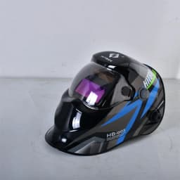 HITBOX Welding Helmet ​Auto Darkening - Large Viewing Screen True Color Hood Solar Lithium DIN4/5-9/9-13 1/1/1/2