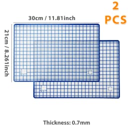 1PC, 2PCS Silicone Baking Mats for Oven, 2 Sizes 30/42cm, Non Stick & Heat Resistant Bakeware Sheets, for Cookie, Macaron, Bread