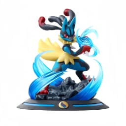 Anime Pokemon Original Action Figures Mega Lucario Mega Gardevoir Collect Series Of Model Figurines Ornaments Toys Birthday Gift