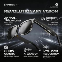 2026 4K 8MP Smart Glasses Men HD Camera 150+Language Translation ChatGPT WIFI Video Recording Bluetooth CallAudio Glasses Women