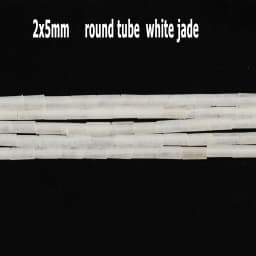 44 Types White Chalcedony Jade Agate Bead Natural Stone Rondelle Cube Faceted Loose Beads for Jewelry Making Bracelets Accessory