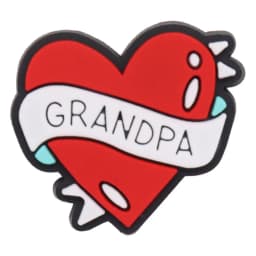 1-17Pcs PVC Dad Jokes Best Grandpa DIY Man Cool Shoe Charm Button Clog I Love Papa Sandals Decorations Holiday Gift