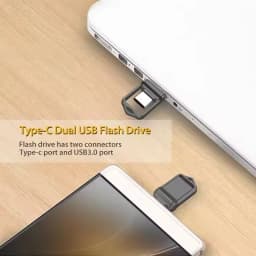 Lenovo Flash Drive 2TB High-Speed USB 3.2 Type-C OTG Metal Pen Drive 2TB Portable Memory USB Stick For Computer Data Storage