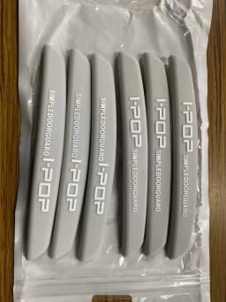 6/4Pcs Car Door Edge Protection Guards Buffer Trim Molding Protection Strip Scratch Protector Car Door Crash Bar for Audi BMW