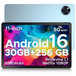 Global Version Doogee U11 Pro Android 16 Tablet 30Gb(6+24) 256Gb 11" Hd 90Hz Display 8580Mah Battery Unisoc T7200 Widevine L1