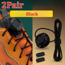 Rotating Buckle Laces Automatic Shoelace Without ties Kids Adult Sneakers No Tie Shoe laces Shoe accessories 1Pair/2Pair