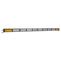 6-54 inch 30-300W LED Bar 4x4 with 12v Wire Harness Kit, LED Light Bar for Offroad Vehicles Trucks ATV, Amber White Fog Light