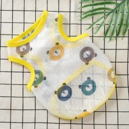 Sunscreen Clothes for Cats Summer Pet Vest Cute Print Cat Puppy Clothing Ultra-thin Breathable Kitten Pullover Ropa Para Gatos
