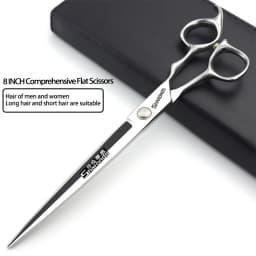 6 Inch Barber Specificlied Shears Professional Hairdressing Scissors Hairdresser Clippers Set Flat Thinning Hair Cutting Tools