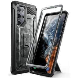 For Samsung Galaxy S22 Ultra Case (2022) 6.8 inch SUPCASE UB Pro Full-Body Holster Cover WITHOUT Built-in Screen Protector