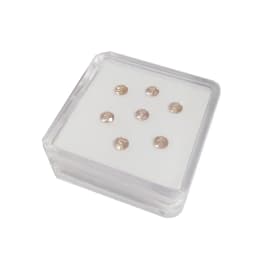 Loose Diamond Box Transparent Gemstone Storage Case New Pendant Beads IGI Organizer Ring Earrings Gem Stone Gift Packaging Box