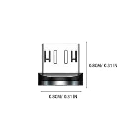 1/5/10PCS USB-A Type C Magnetic Plug Tips Fast Charging Cable Adapter for Samsung Magnet Charger 360° Degree Rotation Connector