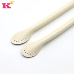 1Pair 40cm 50cm 60cm Cow Leather Bag Handle Shoulder Bag Strap Replacement Handbag Belt Straps for DIY Handmade Bag Accessories