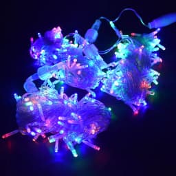 LED decorative fairy string lights for Christmas decoration, outdoor garden lighting, house, courtyard decoration