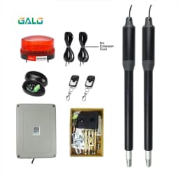 AC110V/220V to 24V Electric Automatic Strong Dual Arm Swing Gate Opener Up to 660 Lbs Hardware Driveway Door KIT