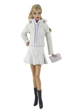 1 Set Doll Clothes 1:6 Scale Leather Outfit for 11.5 inch 30cm Doll Many Style for Choice Gifts for Girls #05