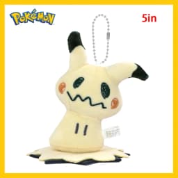 Mimikyu Eevee Plush Keychain Pocket Monster Cos Eeveelution Snorlax Doll Anime Pendant For Fan Collectible Sylveon Present Decor