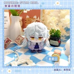10cm Honkai Star Rail Cotton Doll Phainon Mydei Anaxa Hyacine Cute Figure Castorice Dolls Plushie Toys Bag Pendant Keychain Gift
