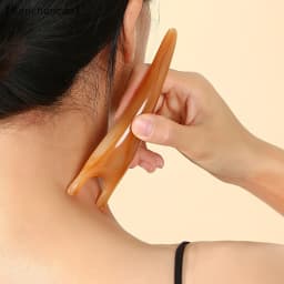 〔San〕 Resin Face Lifting Scraping Massage Nose Lifting Massage Y-shape Guasha Massage Reduce Puffiness Meridians Tool